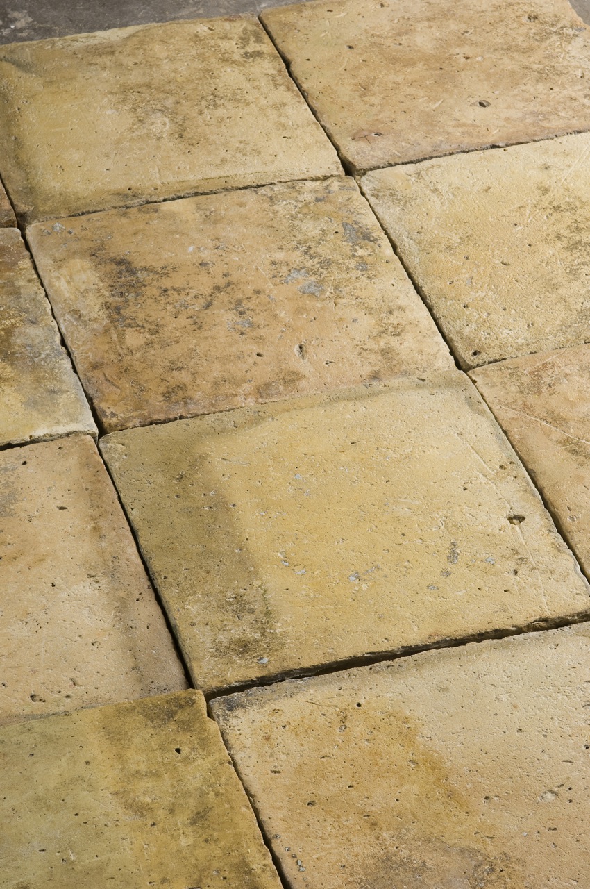 Reclaimed Terracotta Squares Yellow Tones